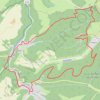 Trace GPS Balade autour de Siersthal, Fatima et Simserhof, itinéraire, parcours