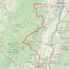 Trace GPS La route des vins d’Alsace, itinéraire, parcours