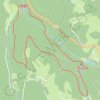 Trace GPS Les cascades de Tendon, itinéraire, parcours