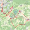 Trace GPS Dans les environs de Saône, itinéraire, parcours