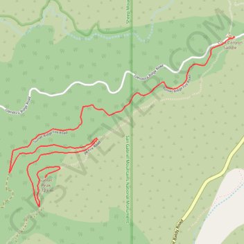 Trace GPS Sunset Peak, itinéraire, parcours