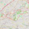 Trace GPS Montreuil, boucle des 3 parcs, itinéraire, parcours