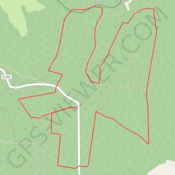 Trace GPS Rolampont cabane de chasse, itinéraire, parcours