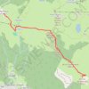 Trace GPS Pic de Marcelly depuis Roche-Pallud, itinéraire, parcours