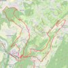 Trace GPS Jarrie - Montchaboud, itinéraire, parcours