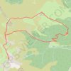 Trace GPS Montaigu par le col de Toss et le pic de l'Oussouet, itinéraire, parcours