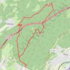 Trace GPS Forêt de Chailluz - Dame Blanche, itinéraire, parcours