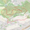 Trace GPS Scy-Chazelles_Fort-Girardin, itinéraire, parcours
