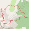 Trace GPS Antecime du Pic de Montbrison depuis la Bletonnée (Écrins), itinéraire, parcours