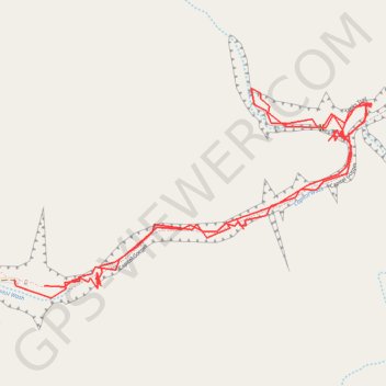 Trace GPS Capitol Gorge, itinéraire, parcours