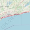 Trace GPS Scarborough - Cobourg, itinéraire, parcours