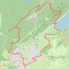 Trace GPS Roche Blanche - Les Rousses, itinéraire, parcours