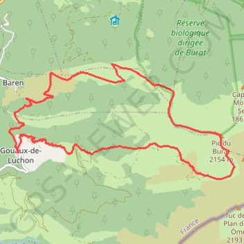 Trace GPS _Pic-Burat-boucle-29-05-2020, itinéraire, parcours