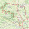 Trace GPS Foret de la Bazoge et bois de Mezières, itinéraire, parcours