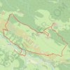 Trace GPS Casque du Lhéris et Haboura depuis Rimoula, itinéraire, parcours