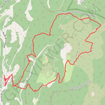 Trace GPS habitat Troglodytique de Marculy en boucle par le Vallon de Valescure, itinéraire, parcours
