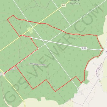 Trace GPS Parcours maison de la forêt, itinéraire, parcours