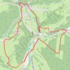 Trace GPS Mormont - Province du Luxembourg -Belgique, itinéraire, parcours