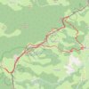 Trace GPS Aldudes-Pena Alba, itinéraire, parcours