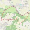 Trace GPS Saint-Martin-sur-Oust, itinéraire, parcours