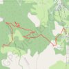 Trace GPS Super Sauze - Col des Allaris (circuit n° 16), itinéraire, parcours