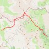 Trace GPS Mont Thabor, I Re Magi jusqu'aux Drayères, itinéraire, parcours