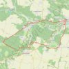 Trace GPS Entre Chevreuse et Cernay, itinéraire, parcours