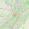 Trace GPS Yenne - Grenoble, itinéraire, parcours