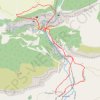 Trace GPS Niševačka klisura (Niševac) - kružna tura, itinéraire, parcours