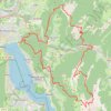 Trace GPS Parmelan - Tournette - Veyrier, itinéraire, parcours