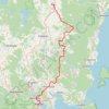 Trace GPS Ross - Hobart, itinéraire, parcours