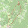 Trace GPS Kandern - Blauen, itinéraire, parcours