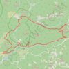 Trace GPS De Belle-Barbe aux Lentisques, itinéraire, parcours