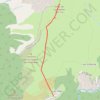 Trace GPS Cime de Lancheton, itinéraire, parcours