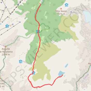 Trace GPS Balme - Jovet - Joly jour 1, itinéraire, parcours