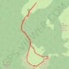 Trace GPS Mont Adi de la girafe, itinéraire, parcours