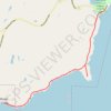 Trace GPS East Coast Trail - Cape Spear Path, itinéraire, parcours