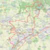 Trace GPS De Bouchain direction la forêt de Wallers, itinéraire, parcours