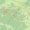 Trace GPS Montagne d'Areng, itinéraire, parcours