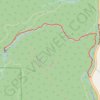 Trace GPS Tamanawas Falls, itinéraire, parcours