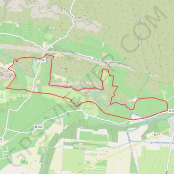 Trace GPS Mouriès 20220329, itinéraire, parcours