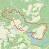 Trace GPS Foret de l'Aiguilles - Les Cammazes, itinéraire, parcours