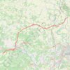 Trace GPS Saint Amant Gensac, itinéraire, parcours