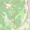 Trace GPS Tour du Grand Veymont depuis Maison forestière Pré Grandu, itinéraire, parcours