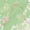 Trace GPS Fontaine de Vaucluse - Gordes, itinéraire, parcours