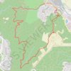 Trace GPS Pégomas - Circuit des Mimosas, itinéraire, parcours
