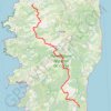 Trace GPS GR20® : à travers la montagne corse, itinéraire, parcours