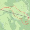 Trace GPS URTARAY et crêtes du LEZETAKO Kaskoa, itinéraire, parcours