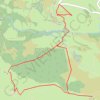 Trace GPS Pic de Nerbiou depuis la route d'Hautacam, itinéraire, parcours