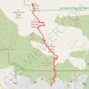 Trace GPS Mount Wilson, itinéraire, parcours